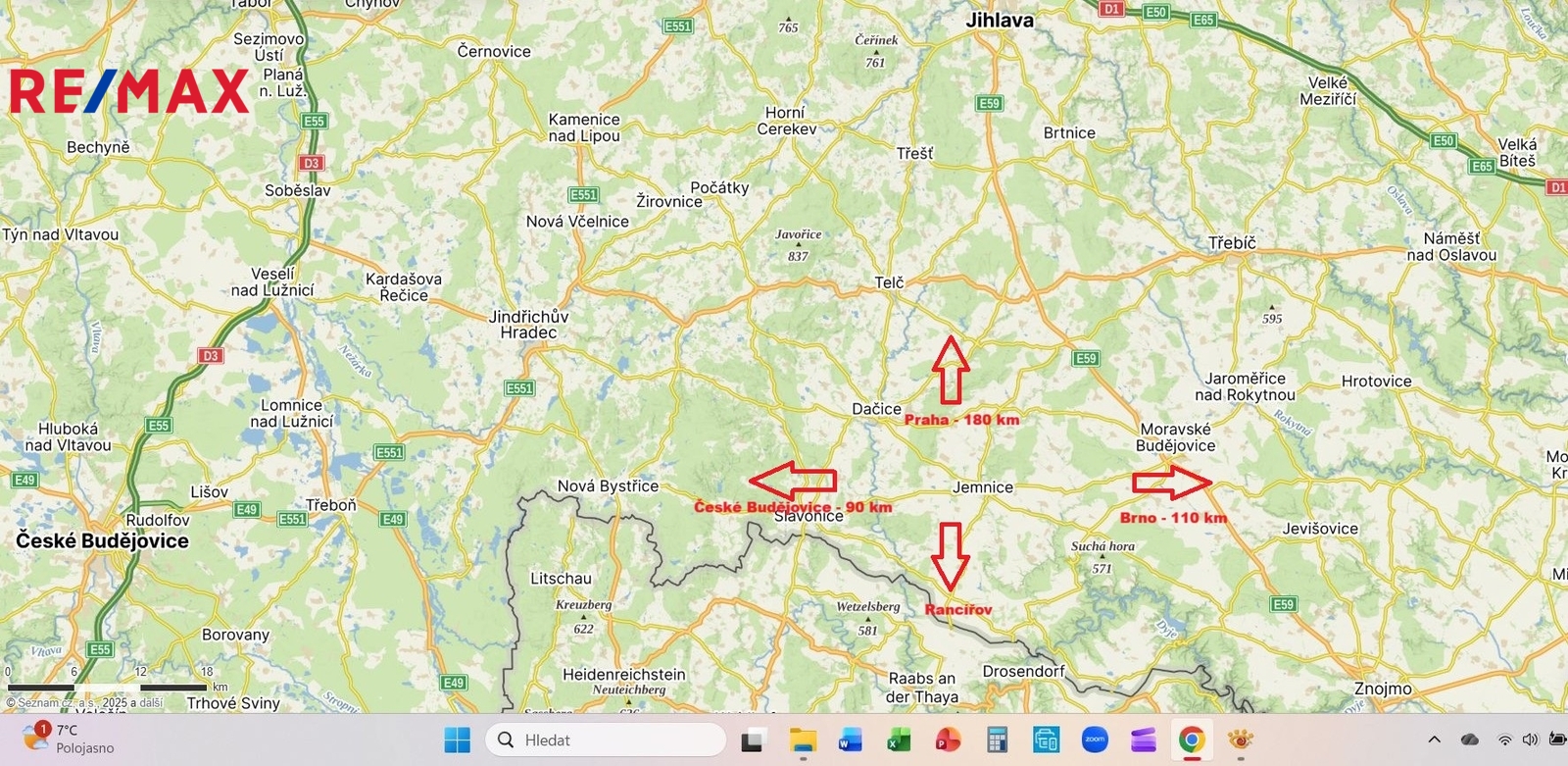 lokace obce Rancířov