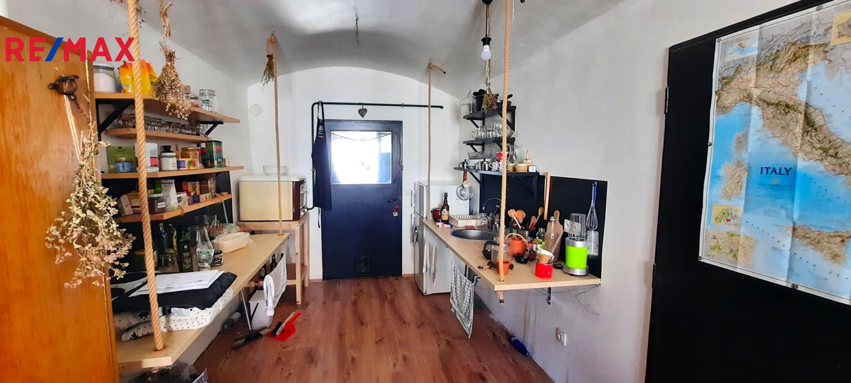 apartmán v patře s výhledem na náměstí