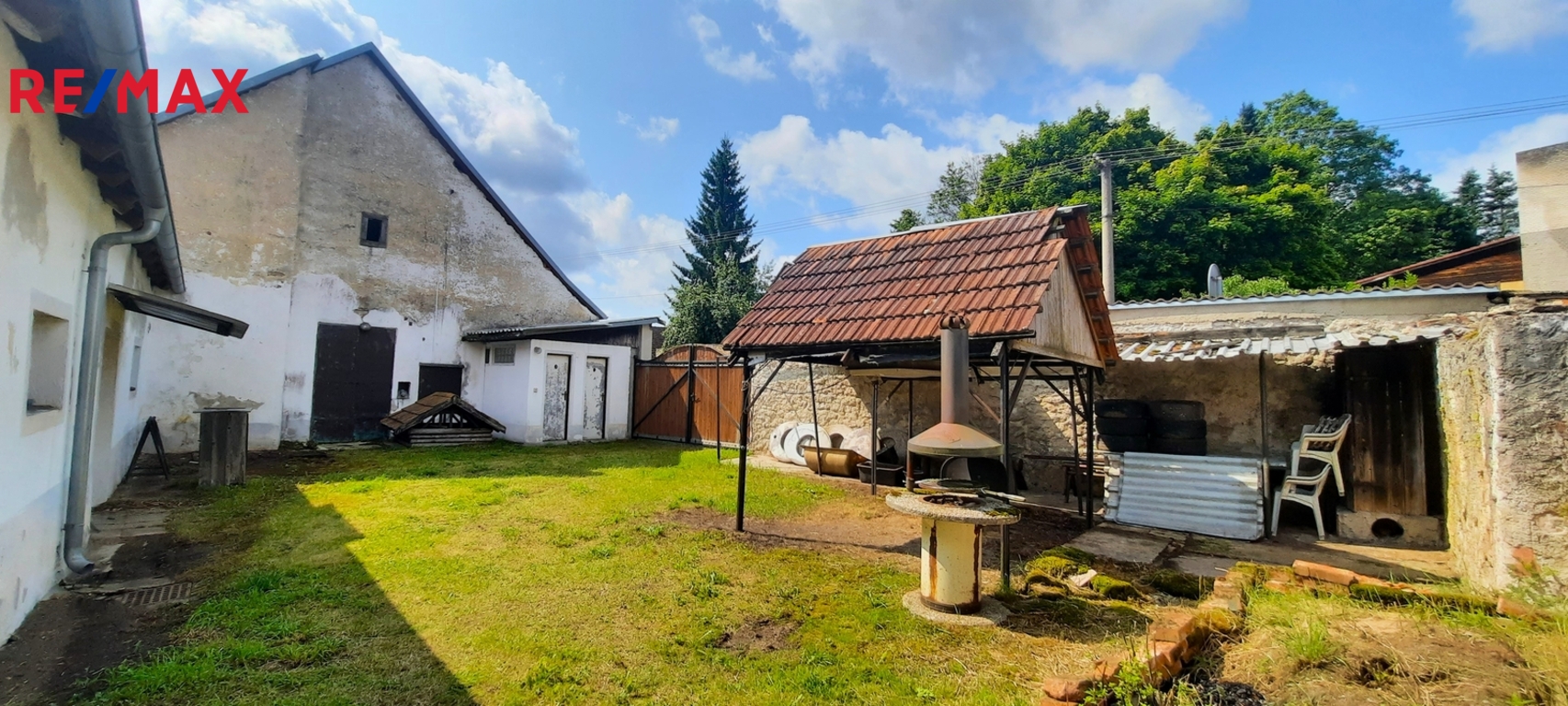 uzavřený dvorek