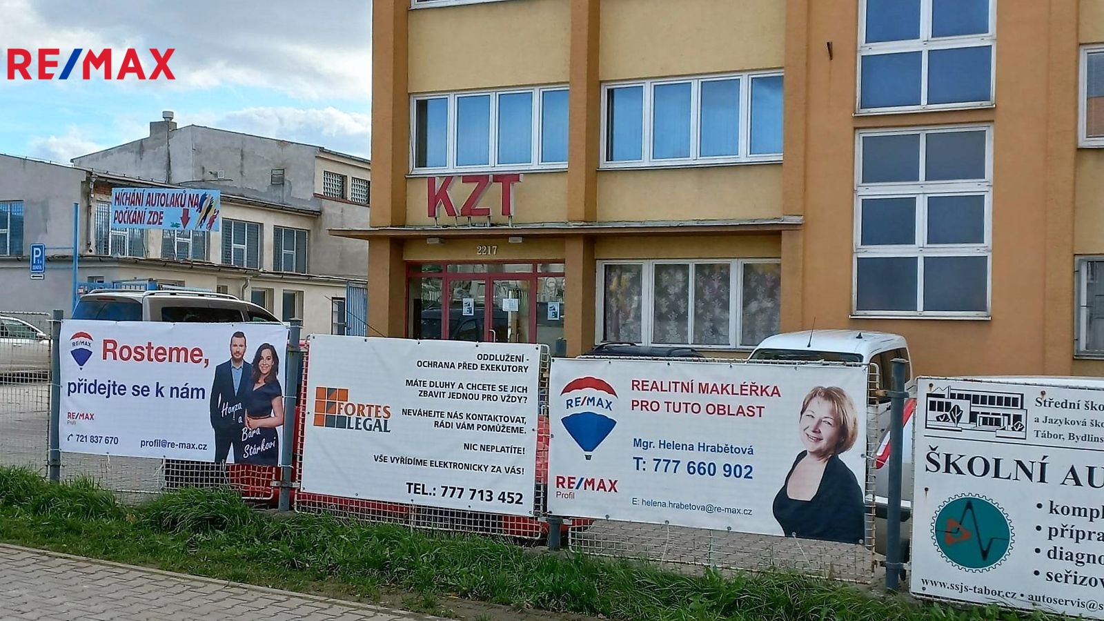 Možnost využít reklamní plochu.