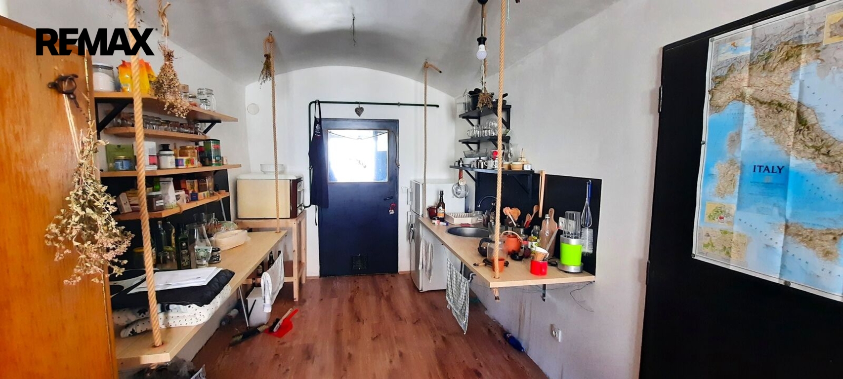 apartmán v patře s výhledem na náměstí