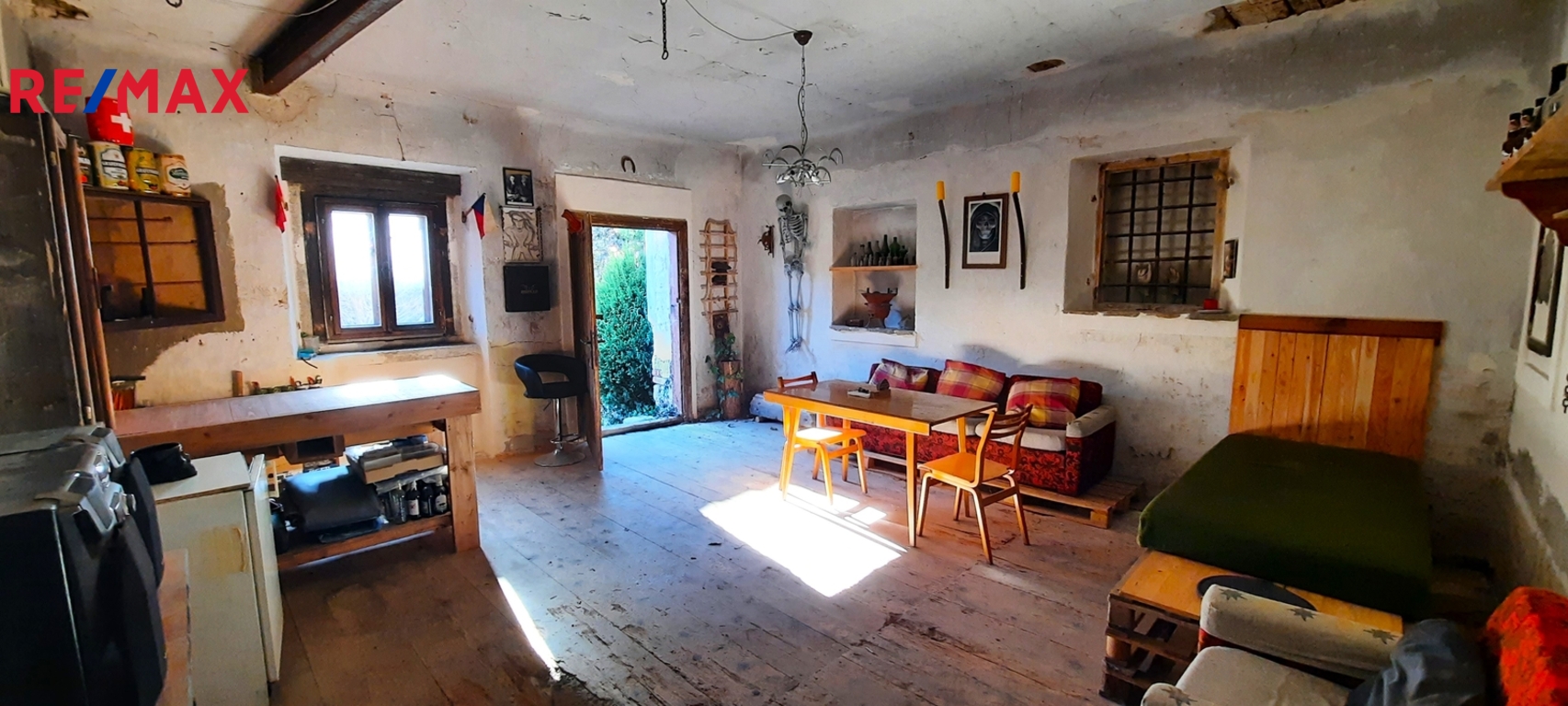 společná místnost v přízemí