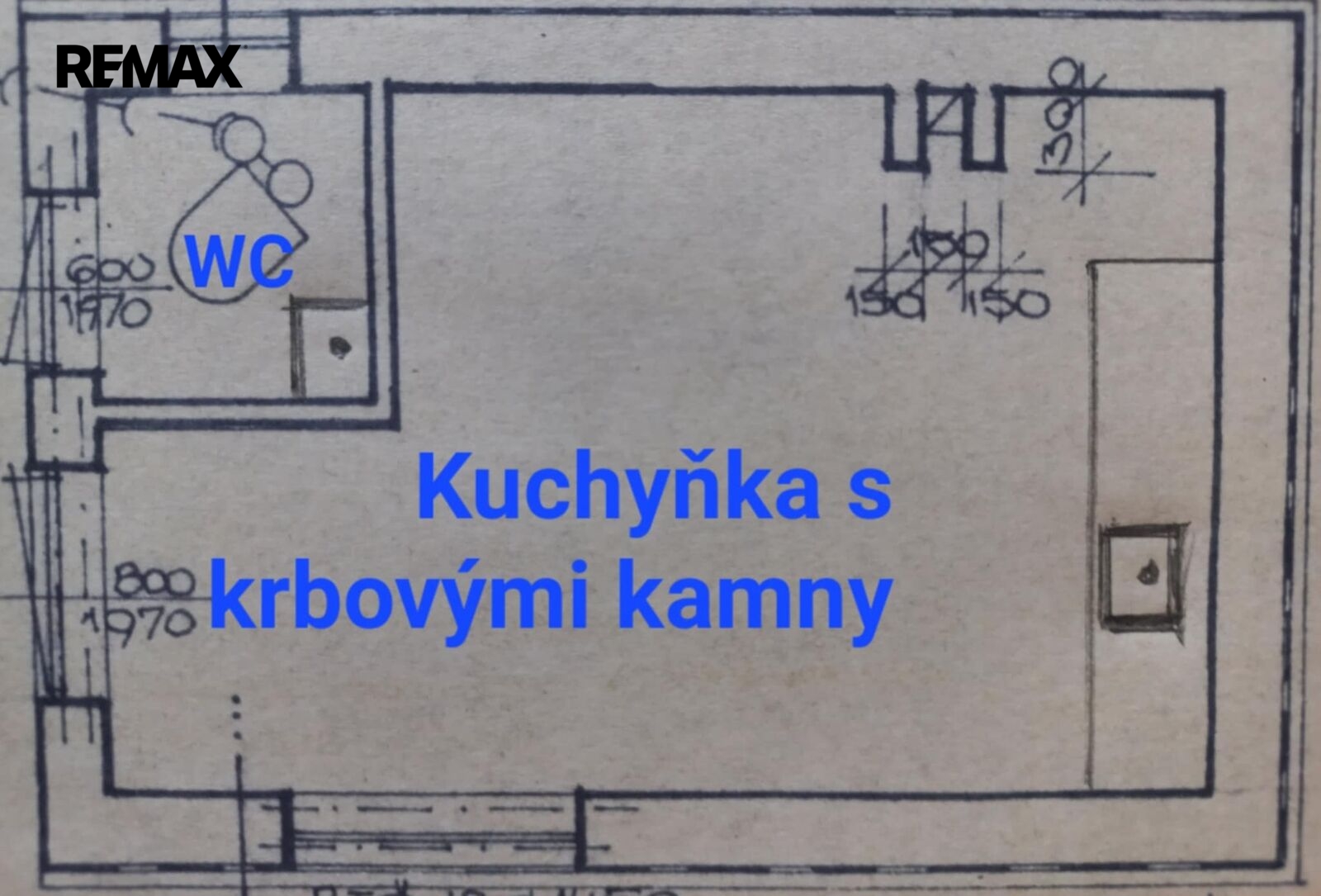 Orientační plánek přízemí.