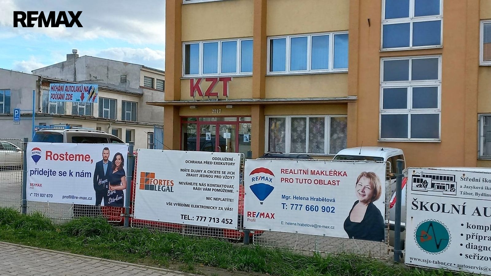 Možnost využít reklamní plochu.