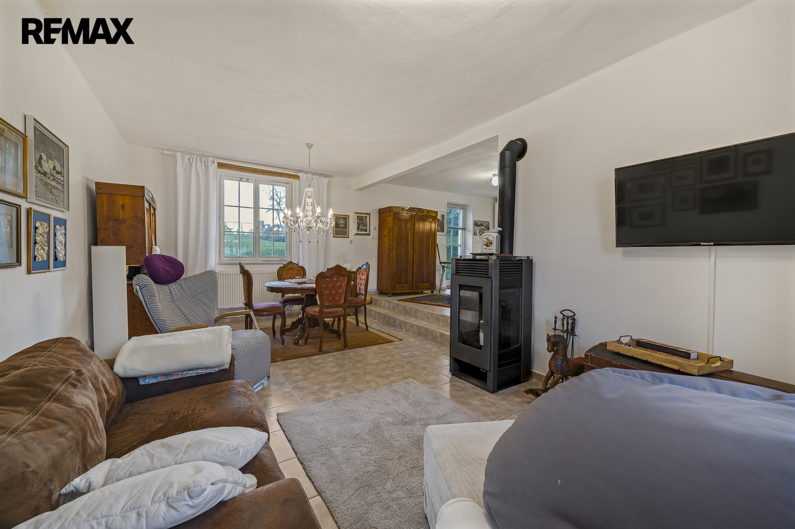 výměnek - obývací pokoj