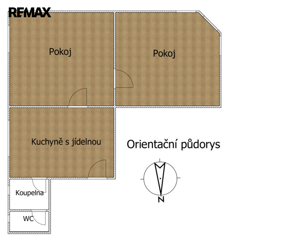 orientační půdorys