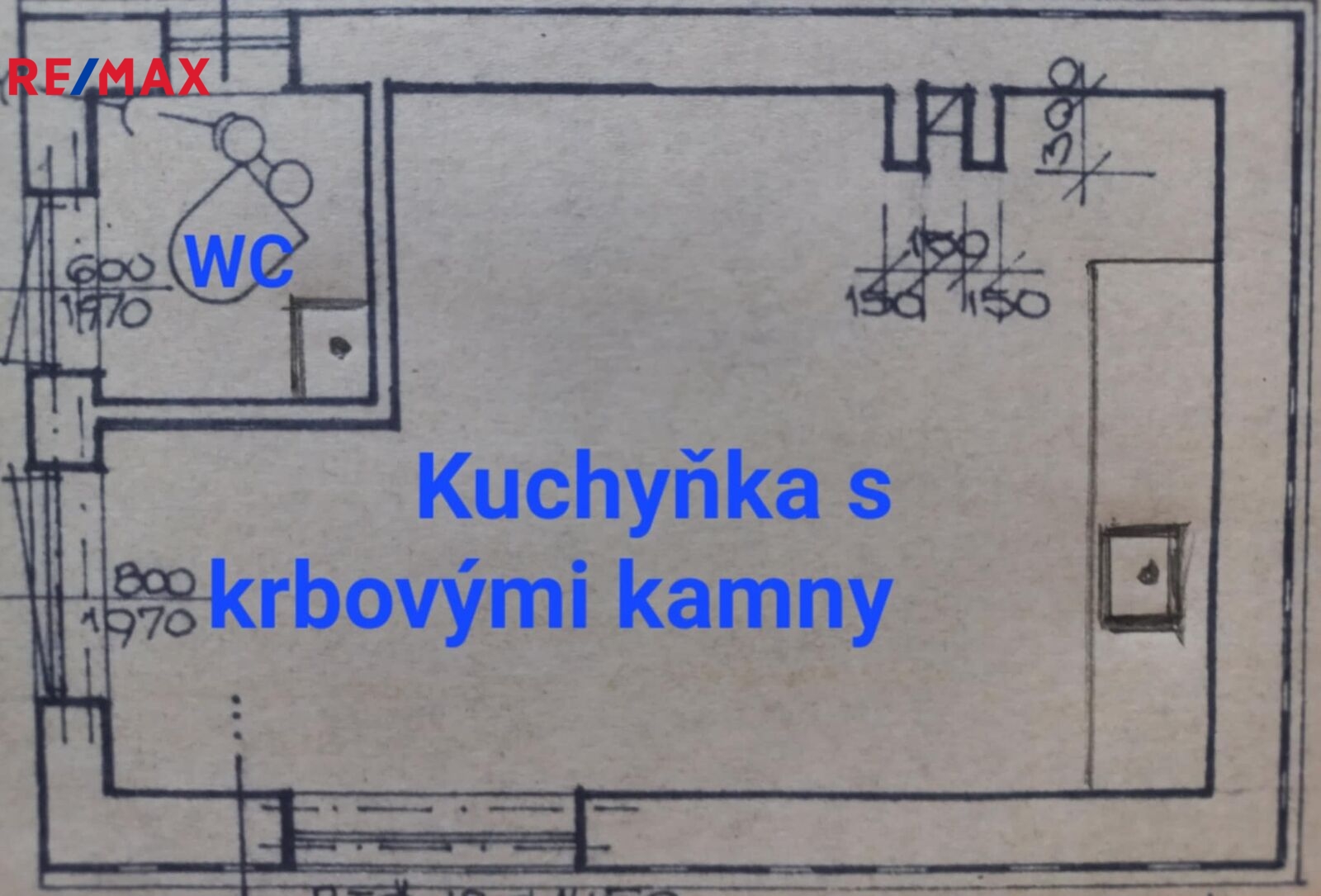 Orientační plánek přízemí.