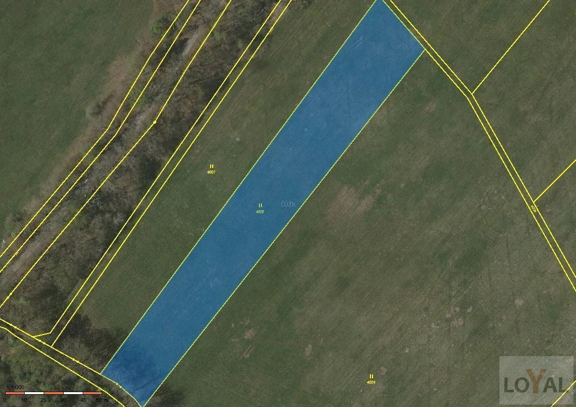 Prodej zemědělské půdy, 7 515 m² Třeboň (okres Jindřichův Hradec), obrázek 1