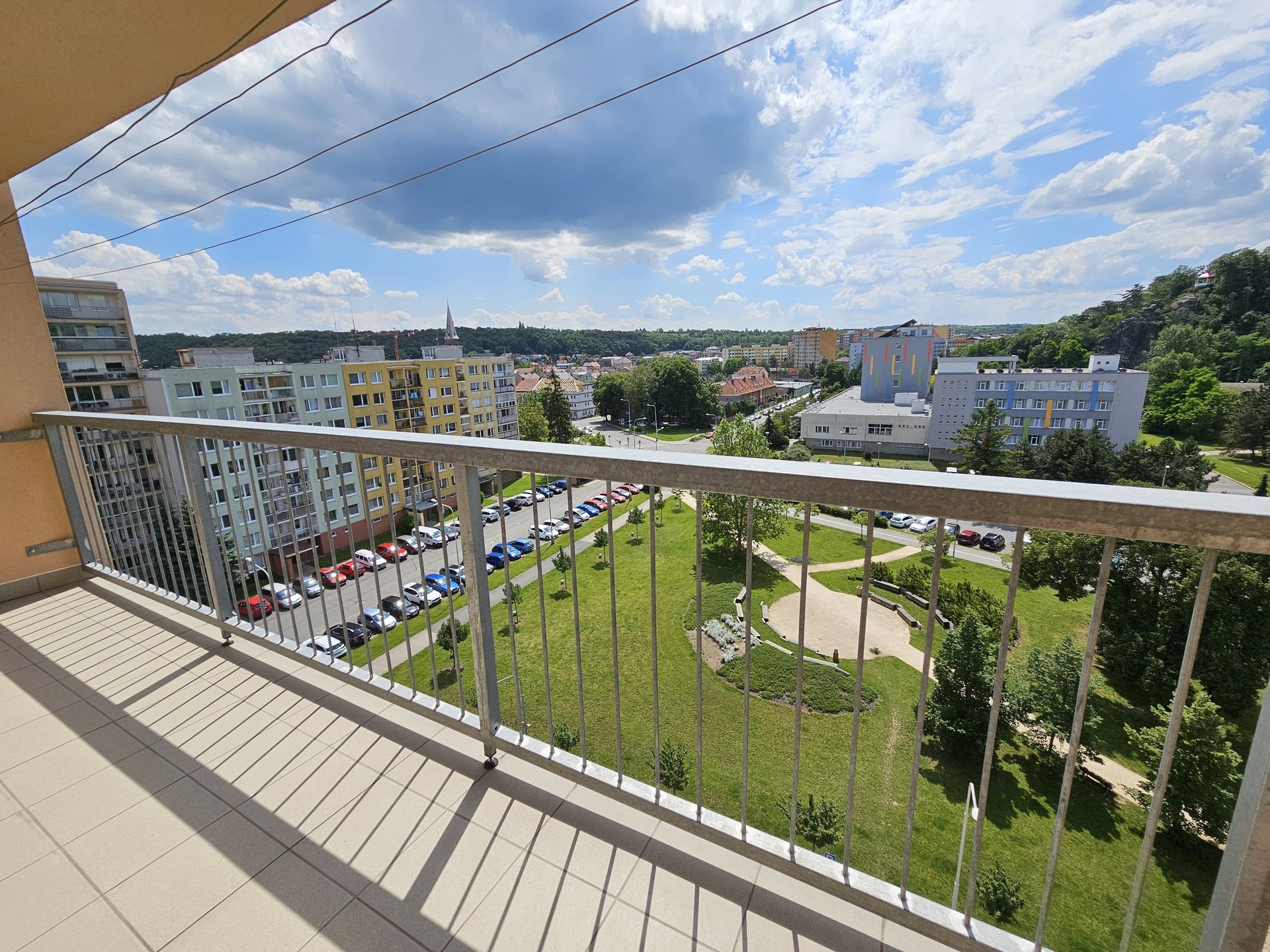 společný balkon