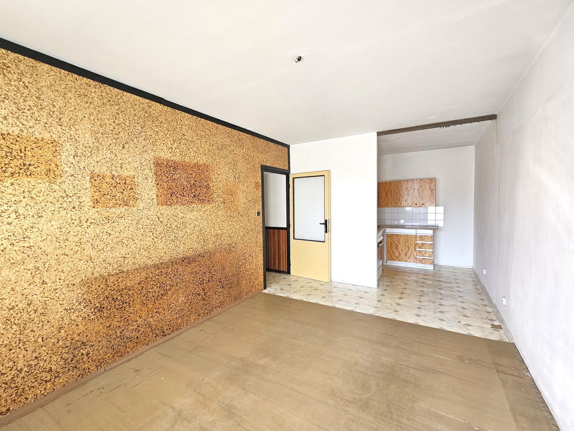 obývací pokoj, kuchyň