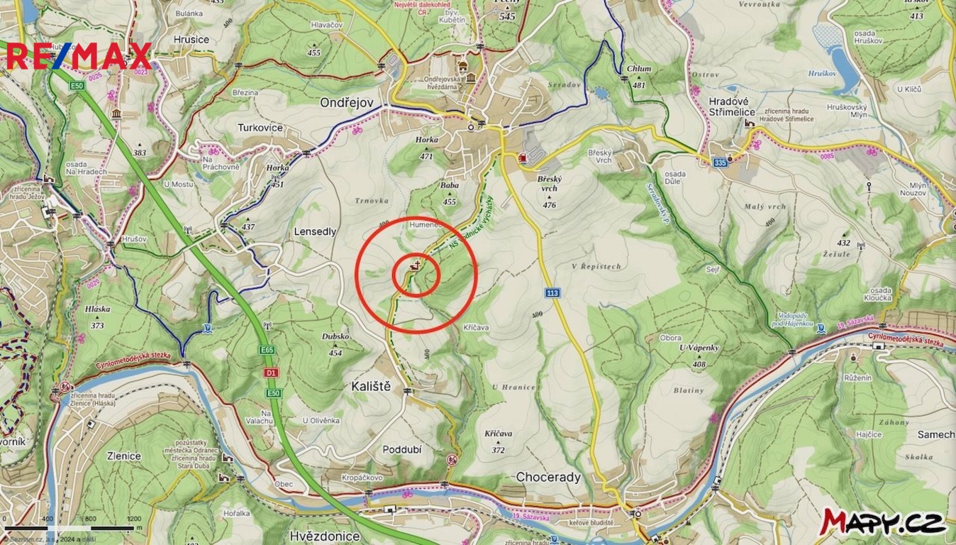 U turistické i naučné stezky