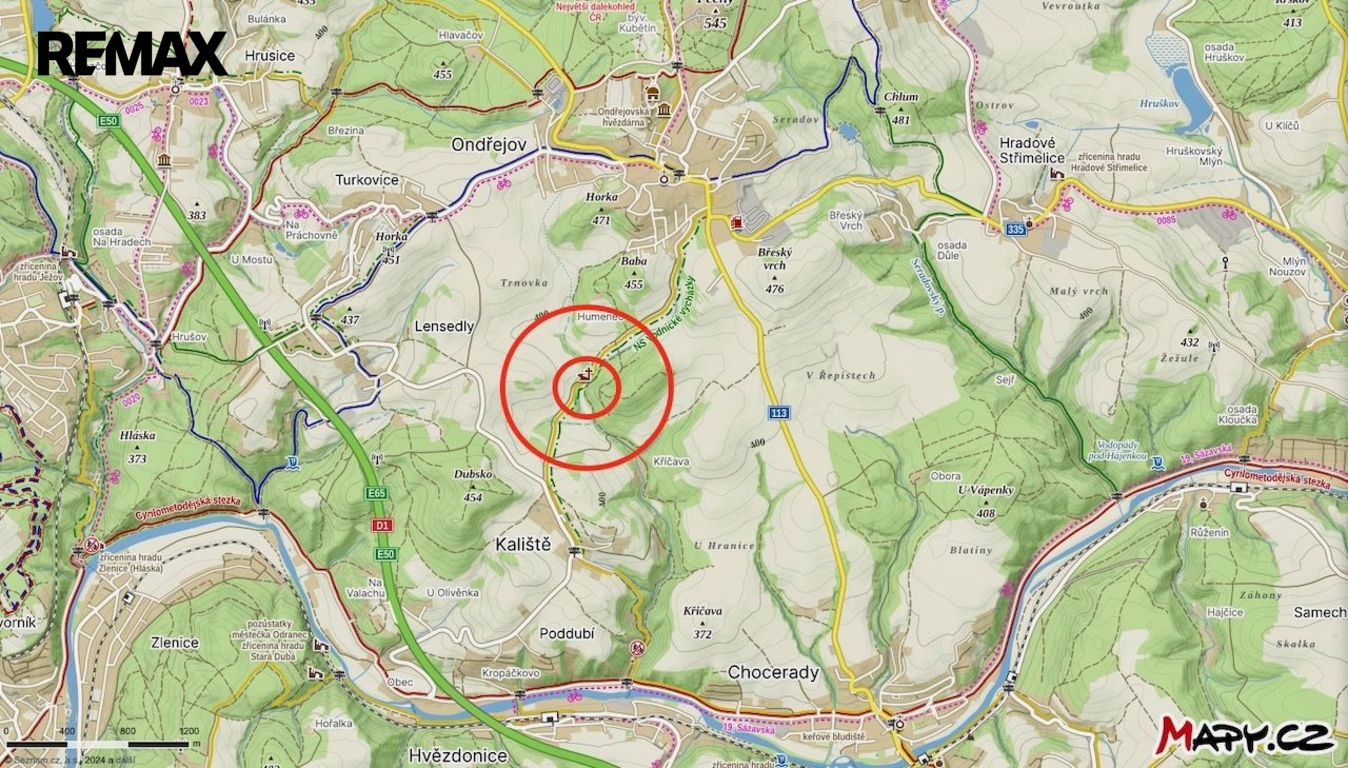 U turistické i naučné stezky