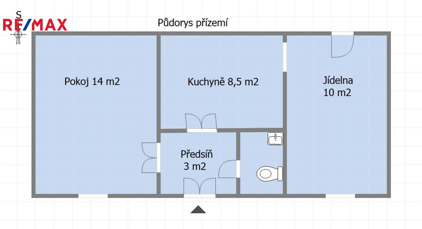 Půdorys přízemí