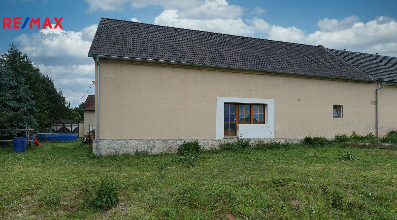 Čp. 1 - pohled od západu