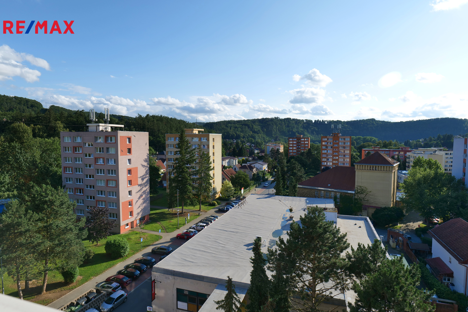 Výhled z lodžie