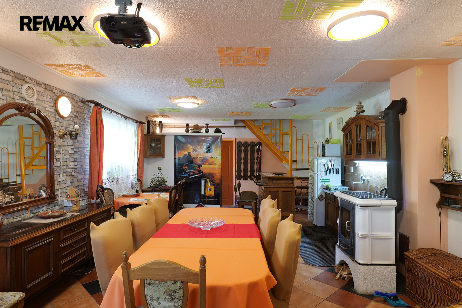 Prostory v menším domě