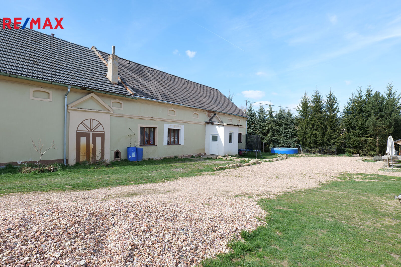 Čp. 1 - pohled ze dvora