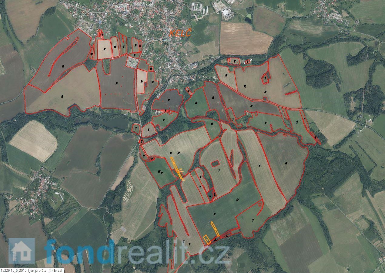Prodej ostatních pozemků, 11 741 m² Kelč (okres Vsetín), obrázek 3