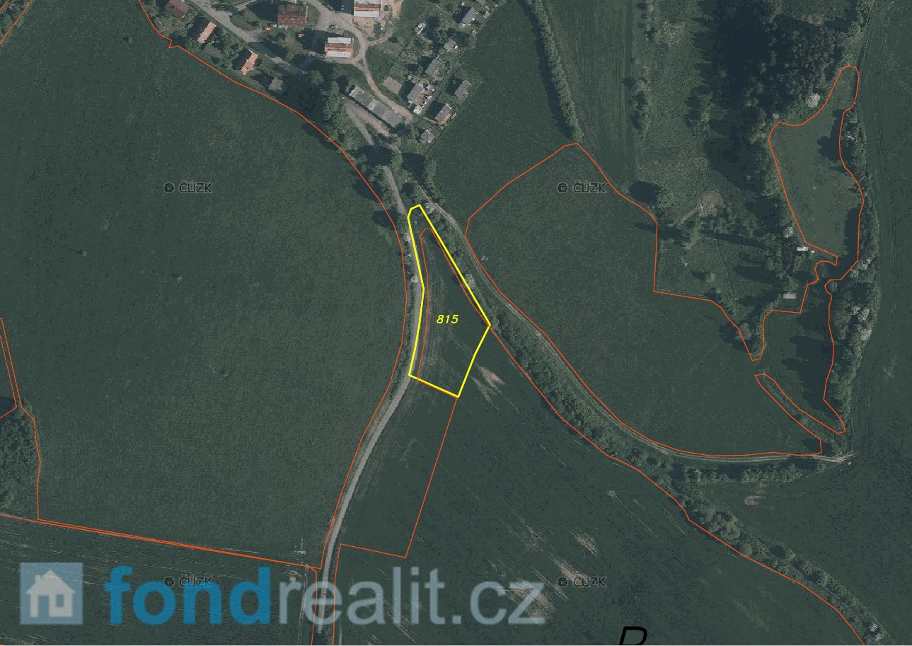 Prodej zemědělské půdy, 3 625 m² Vrčeň (okres Plzeň-jih), obrázek 5