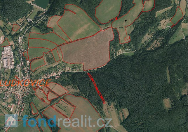 Prodej lesa, 5 834 m² Ludkovice (okres Zlín), obrázek 3