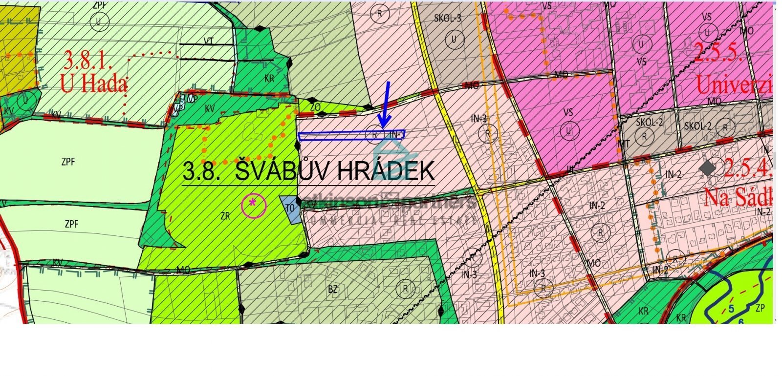Avramov_zákres pozemků v ÚP ČB.jpg