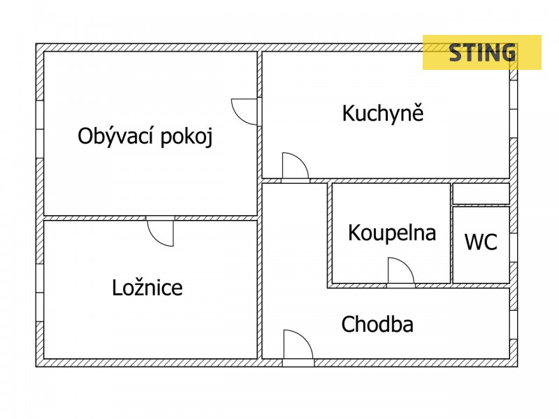 Prodej bytu 2+1, 85 m² Vejvanovice (okres Chrudim), obrázek 13