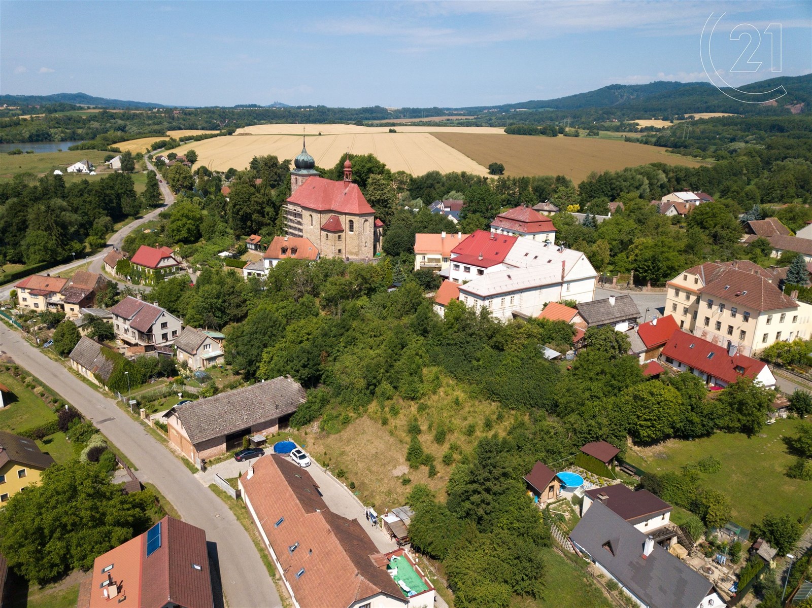 pohled z výšky