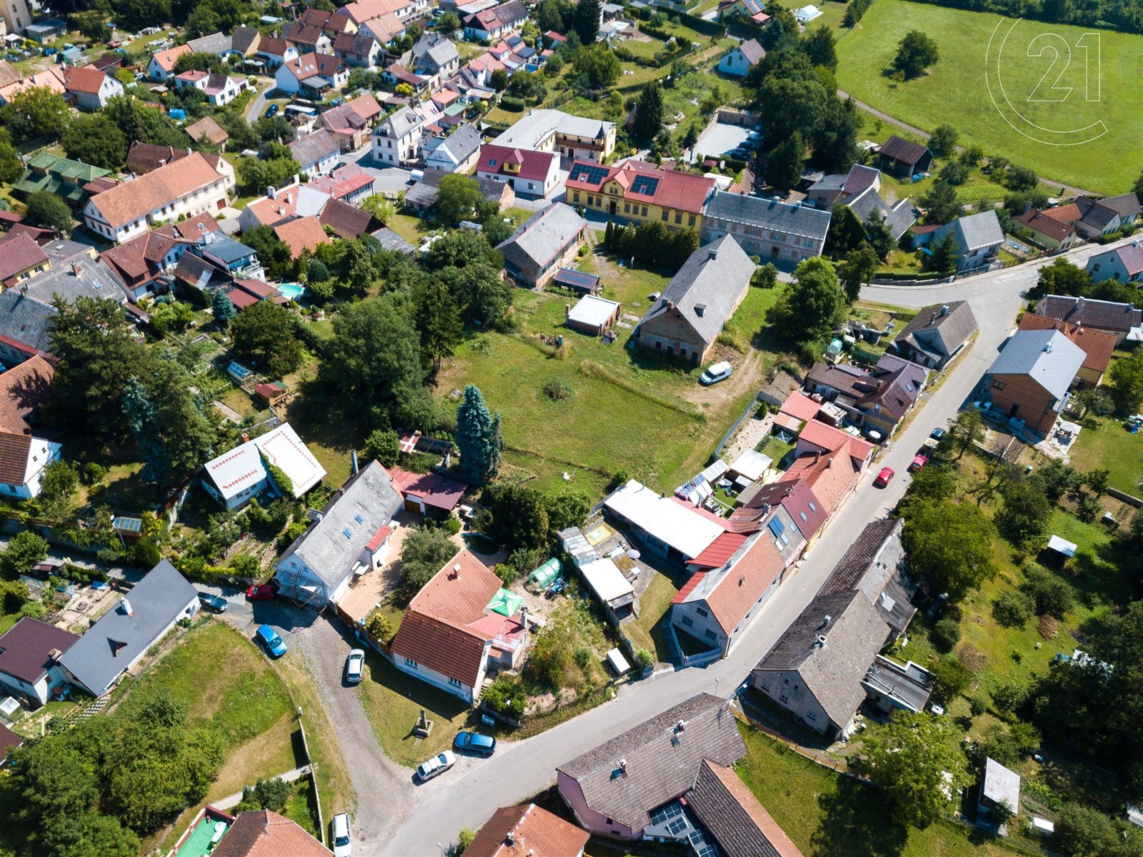 pohled z výšky