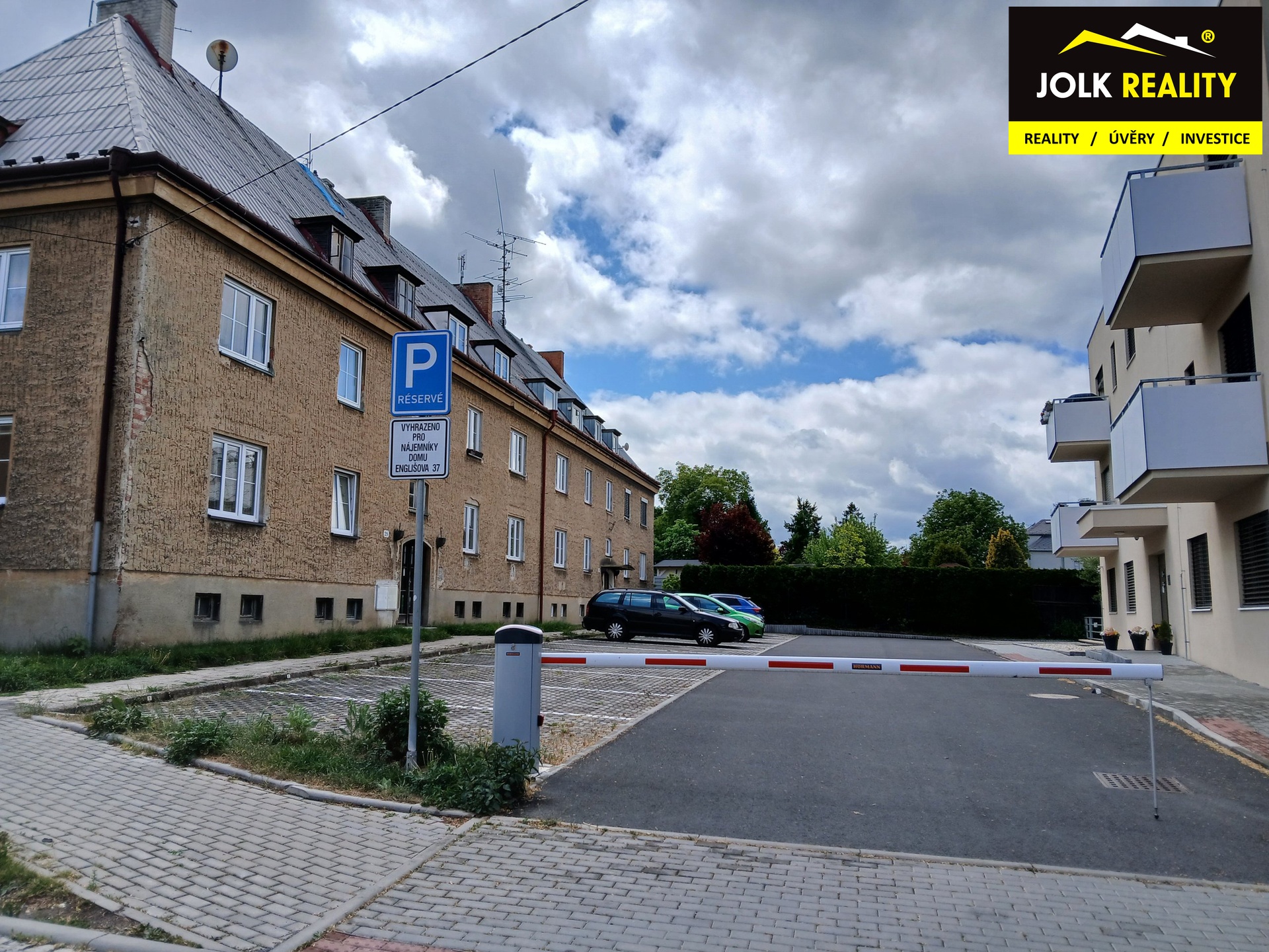 Parkovací místa Englišova Věra Verbíková JOLK Real