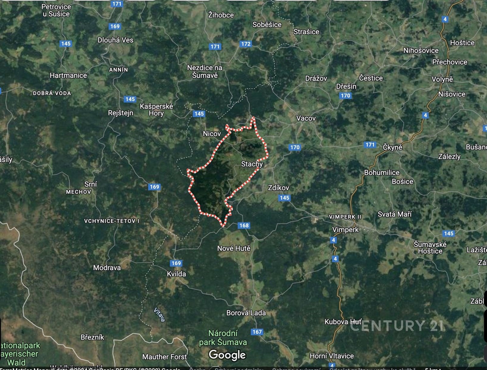 Prodej stavební parcely Prachatice 9 890 000 Kč, foto 2