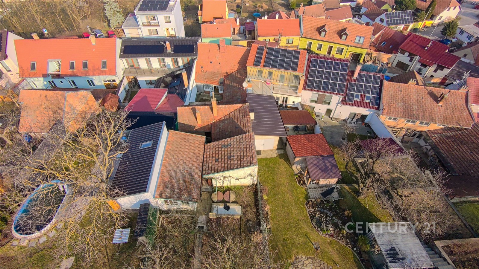 Pohled dron
