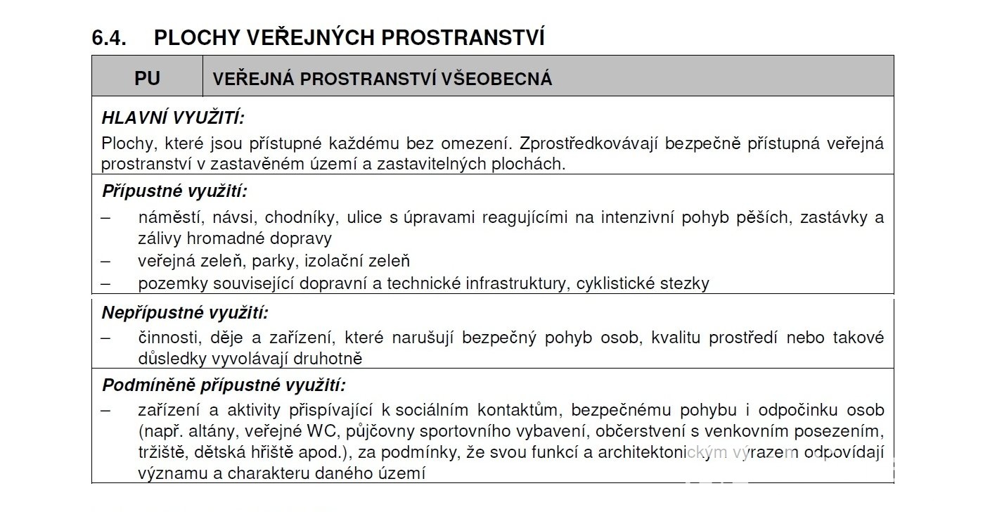 18 ÚP text výřez PU