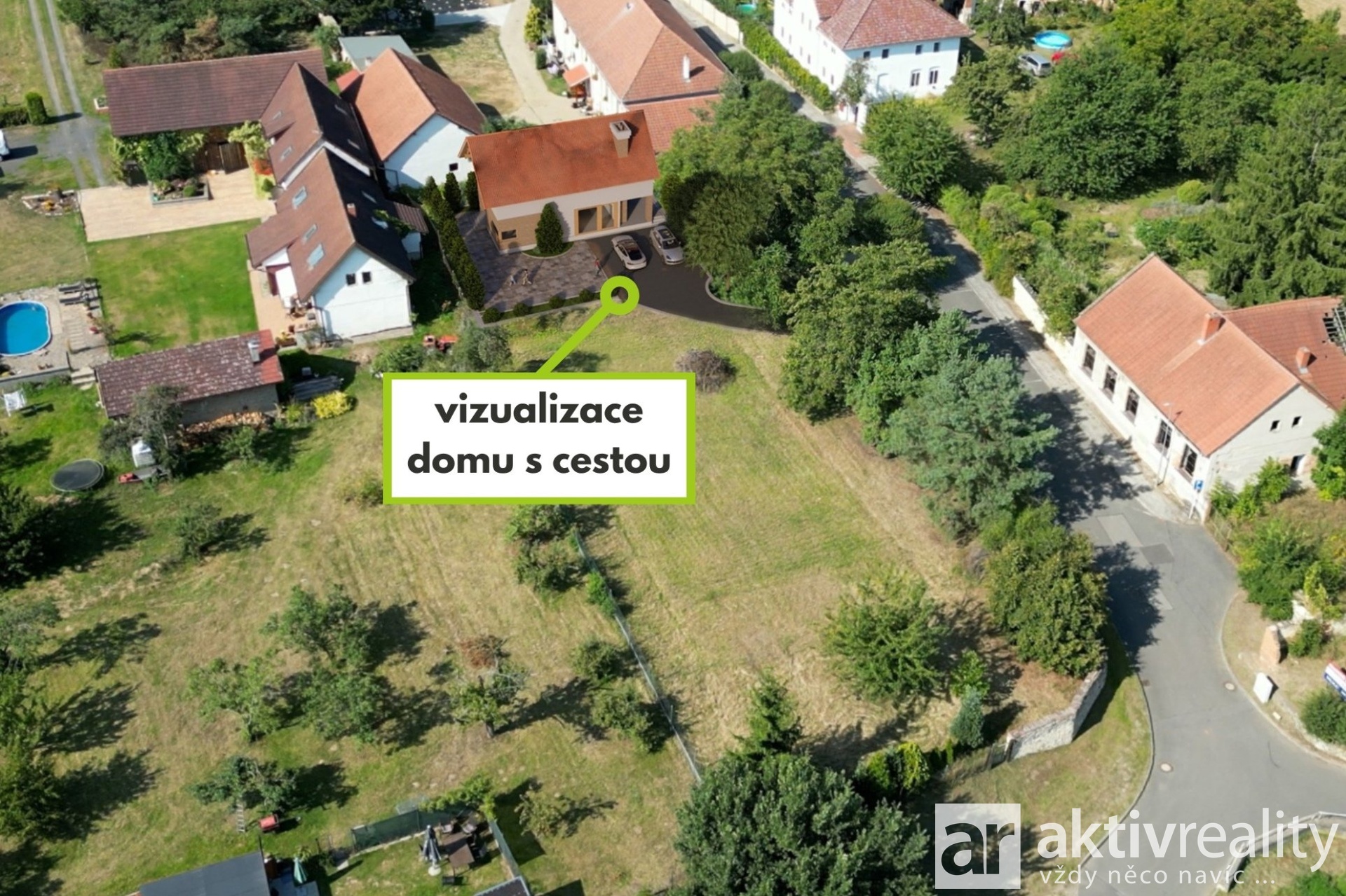 www.pozemekulabe.cz vizualizace