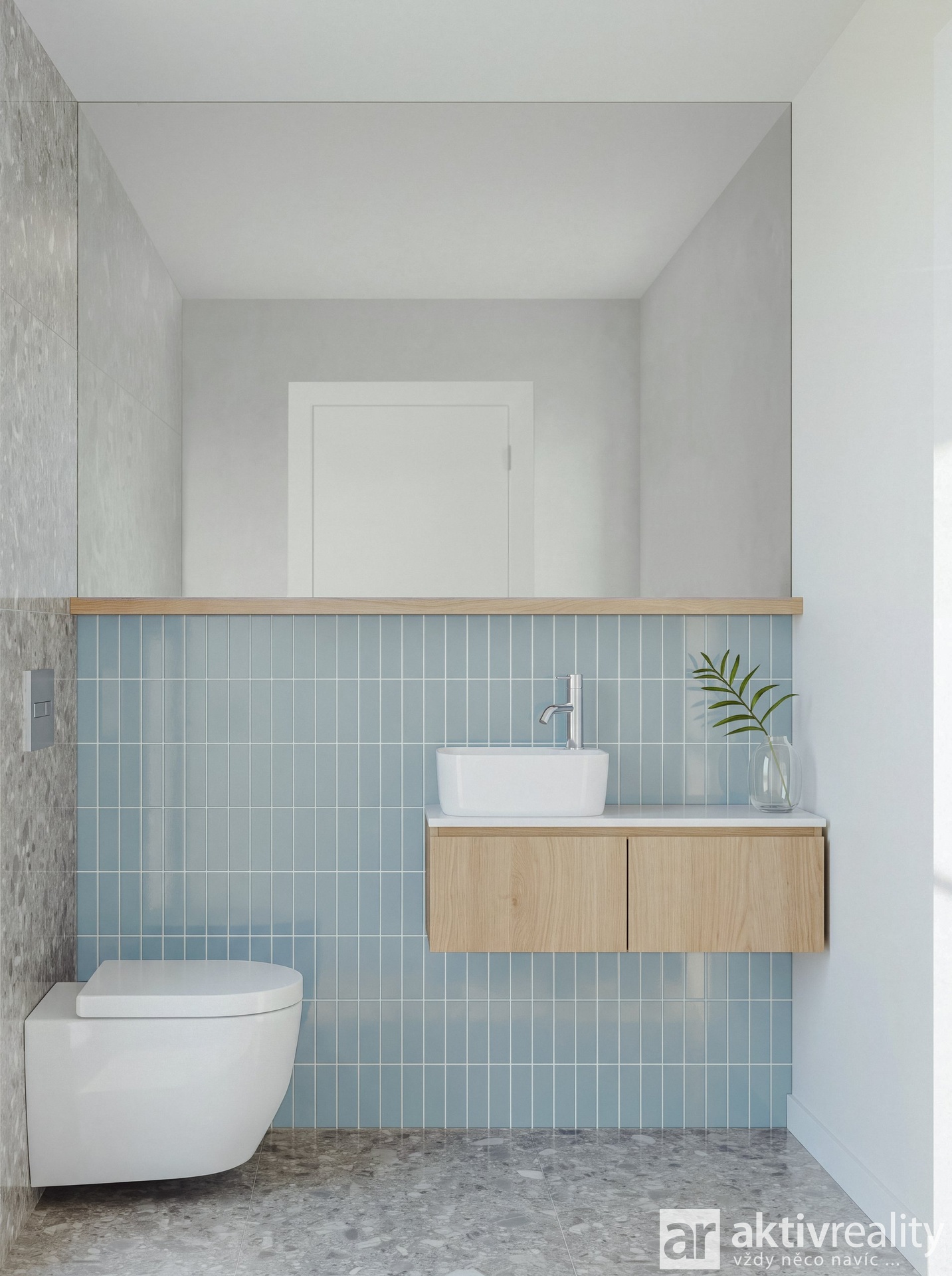U Závor - modra wc