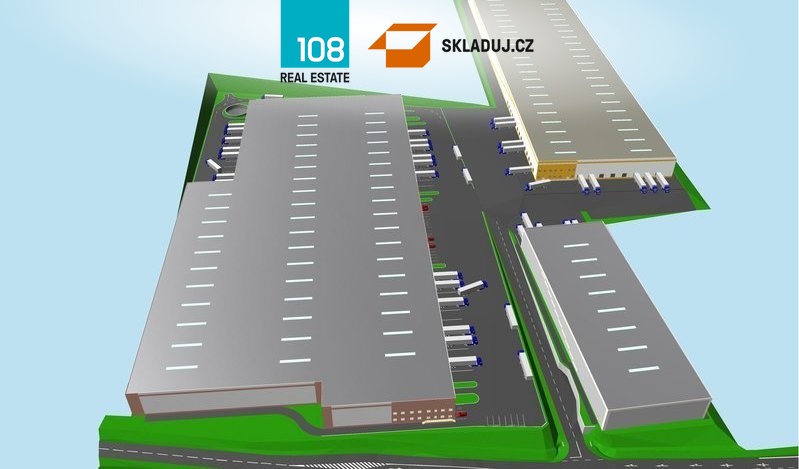 Industrial park Velká Bíteš, pronájem skladových prostor