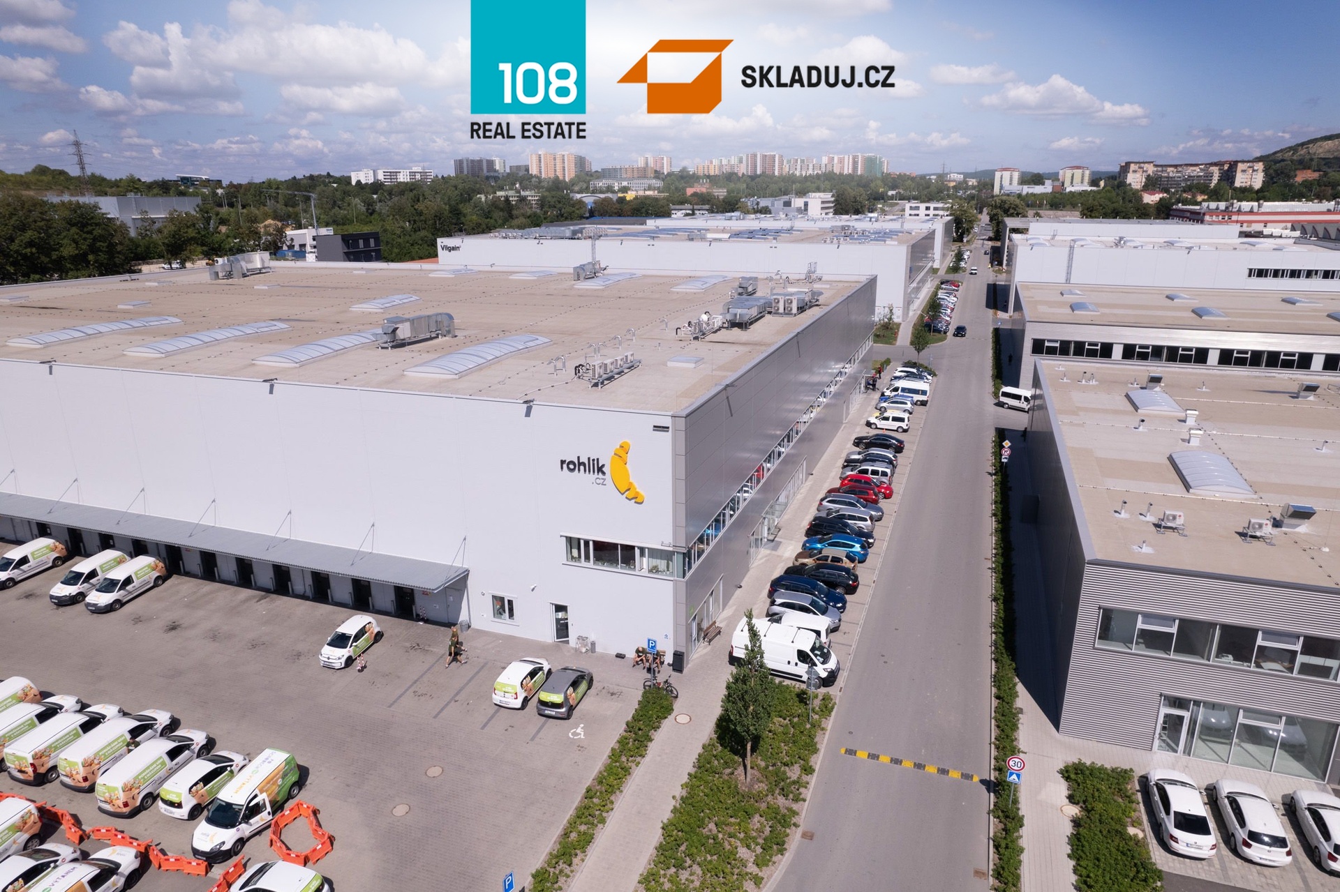 Industrial park Brno, pronájem skladových prostor