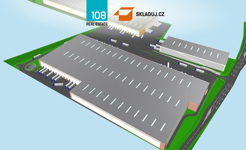 Industrial park Velká Bíteš, pronájem skladových prostor