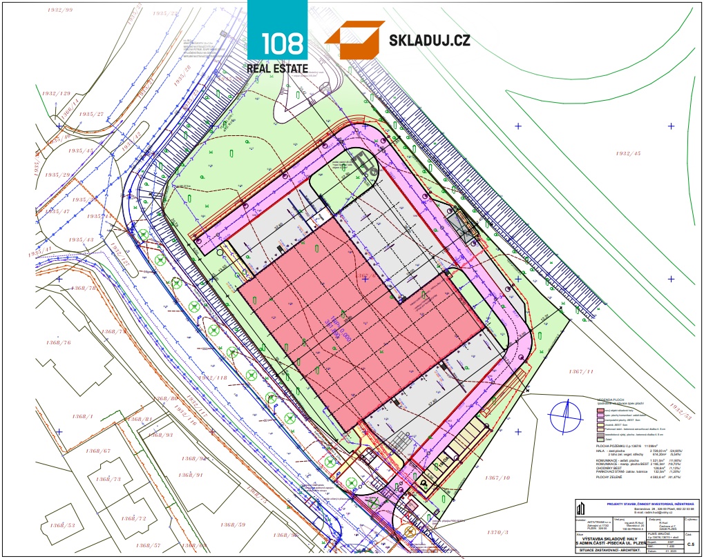 Industrial park Plzeň-město, pronájem skladových prostor