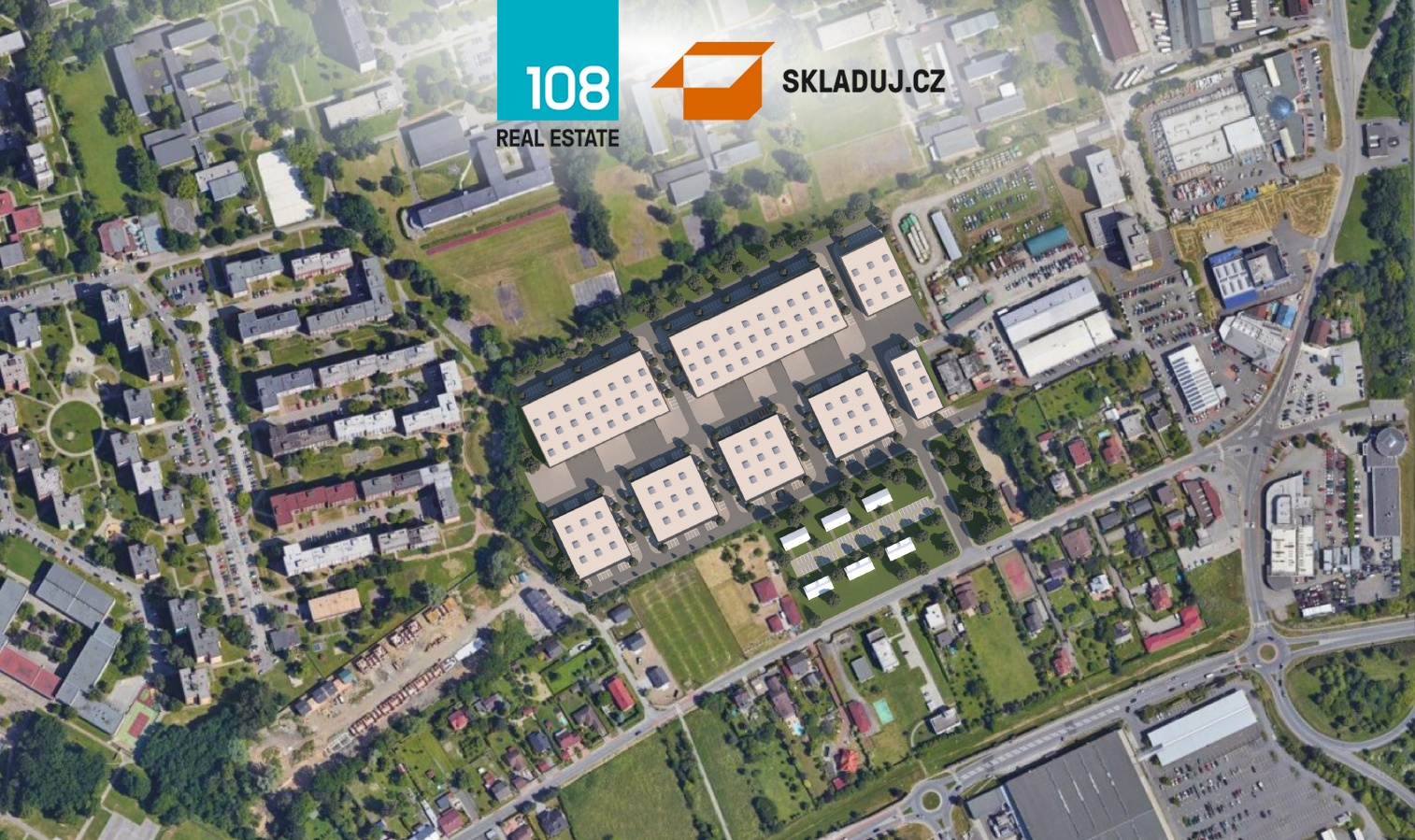 Průmyslový park Ostrava, pronájem skladových prost
