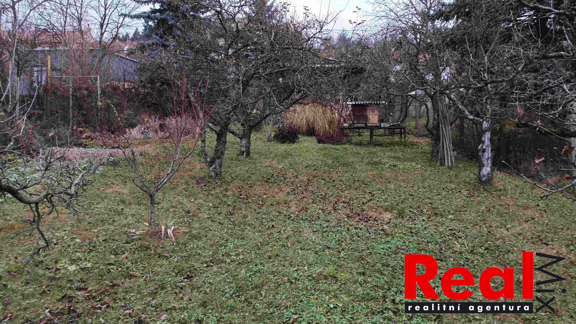 Pozemek Luleč pohled SZ_zimní