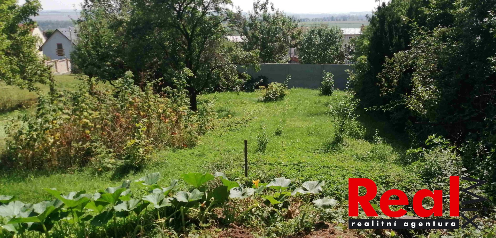 Pozemek Luleč pohled JV_letní