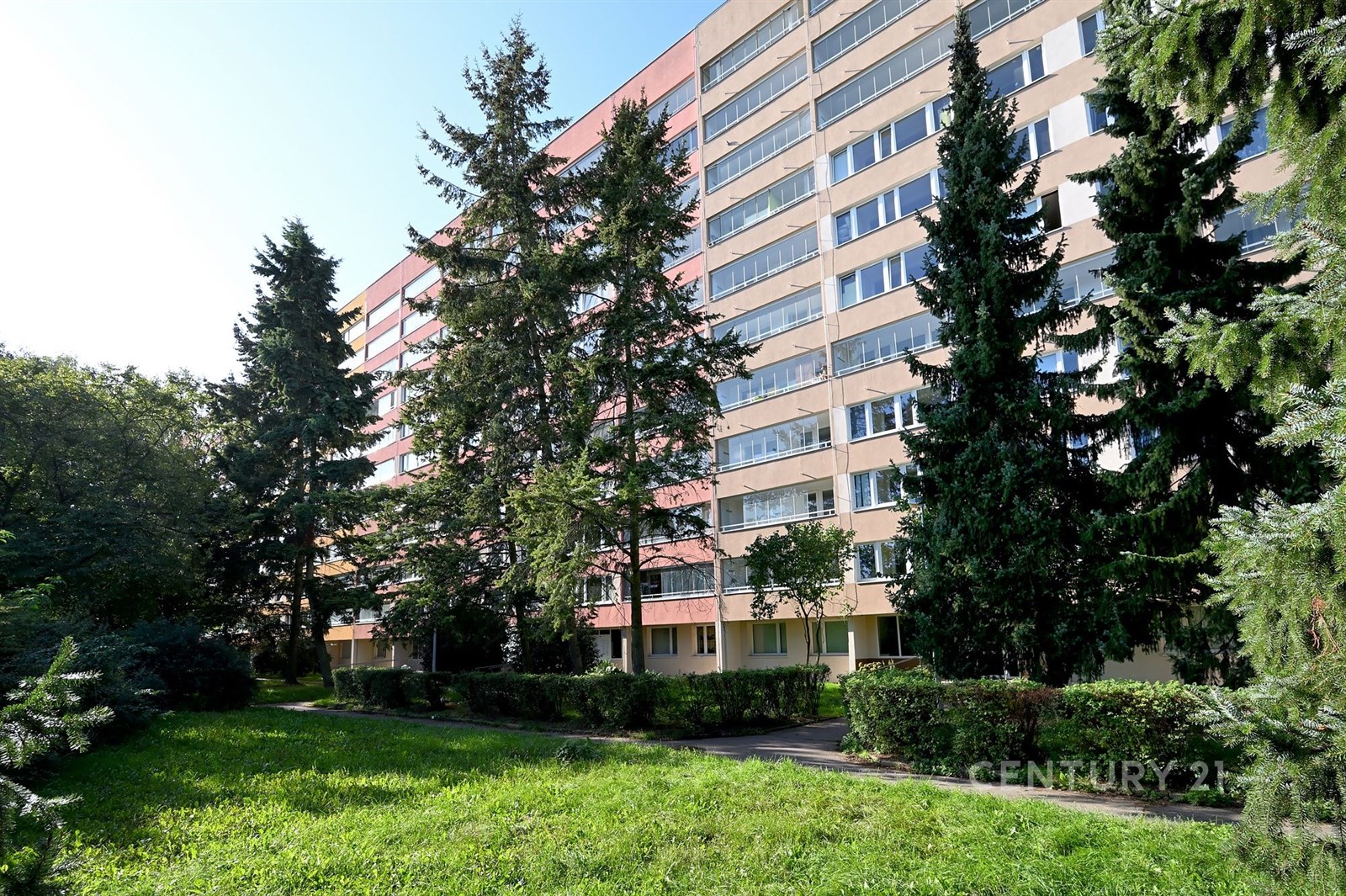 Well-maintained residential building