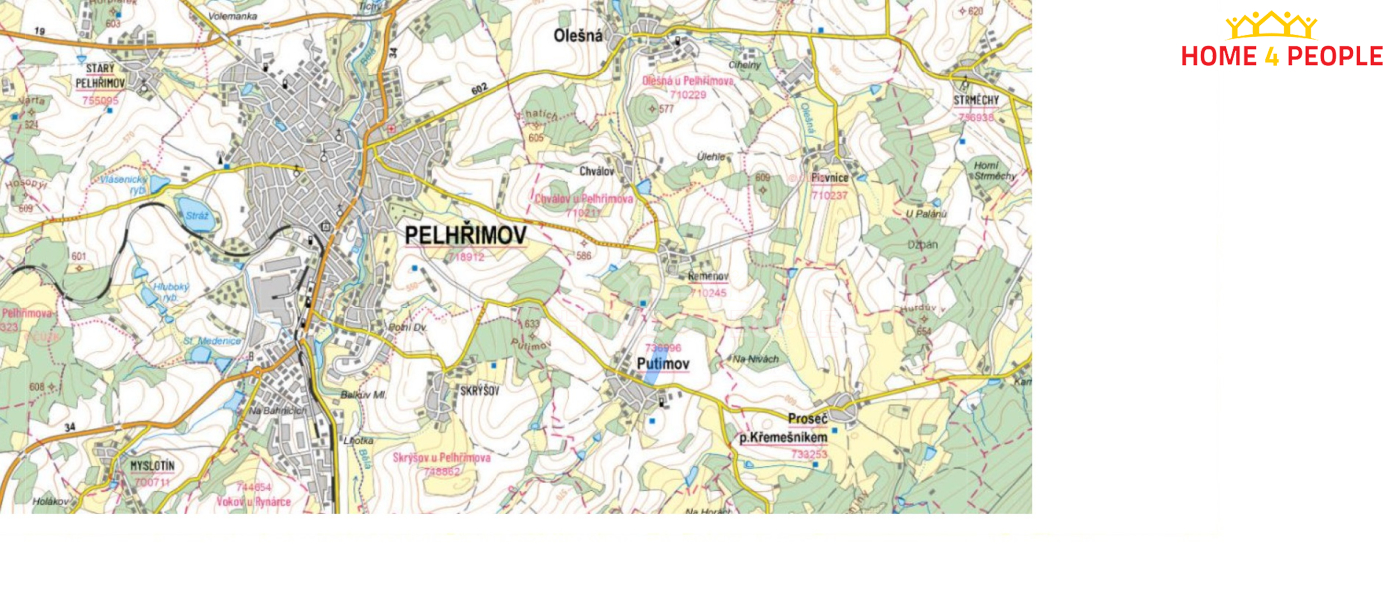 Prodej ostatních pozemků, 45 575 m² Putimov (okres Pelhřimov), obrázek 4