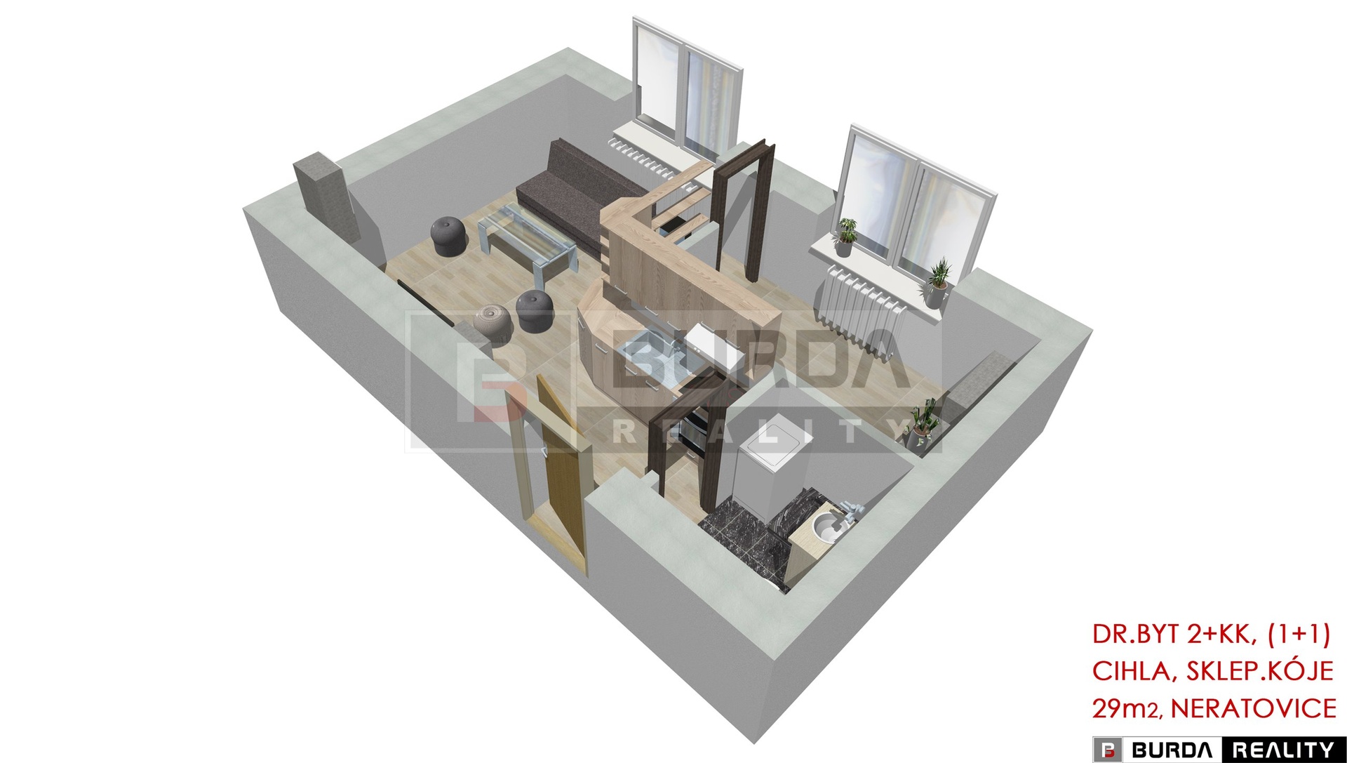 2+KK (1+1) Nera - PERSP-8400-500-7100-315-90-00-60.04-315