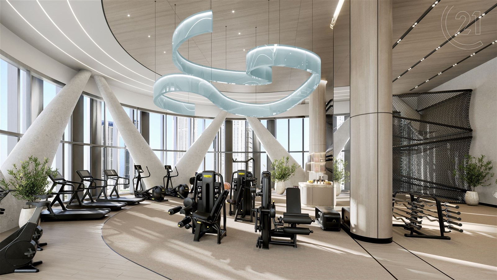 One River Point - fitness studio