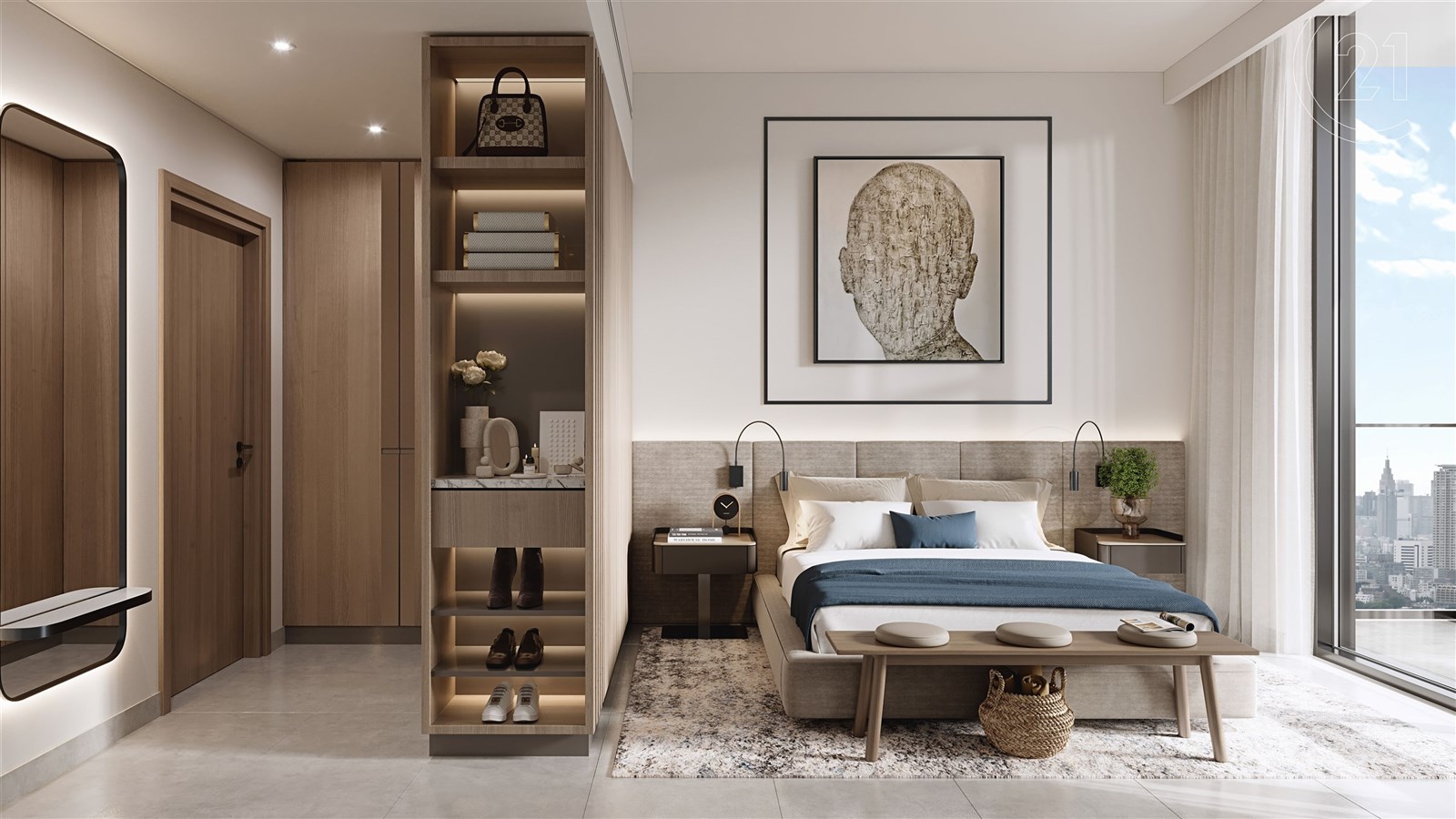 Belgravia Gardens - Master Bedroom