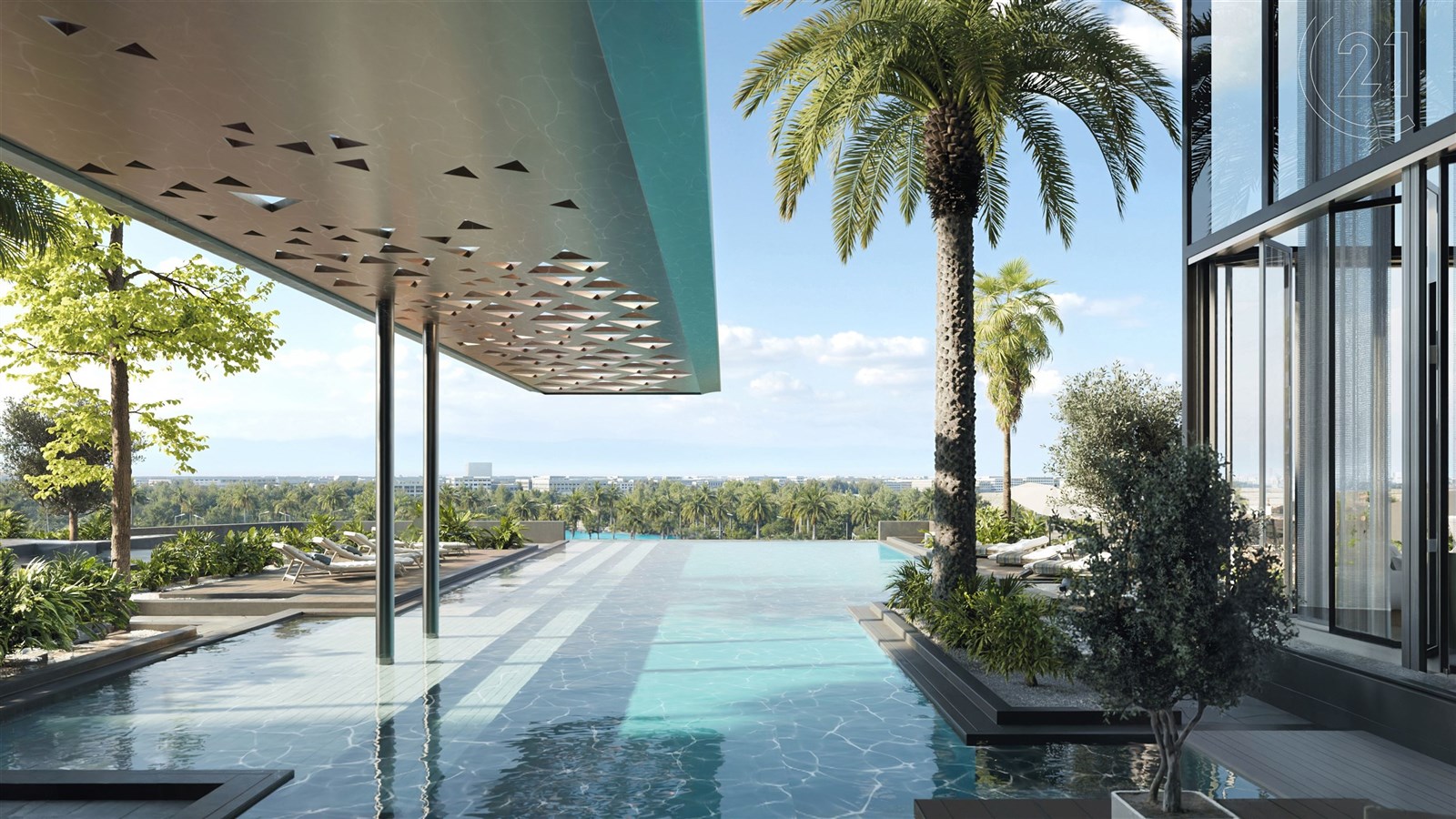 The Highgrove - pool deck 2