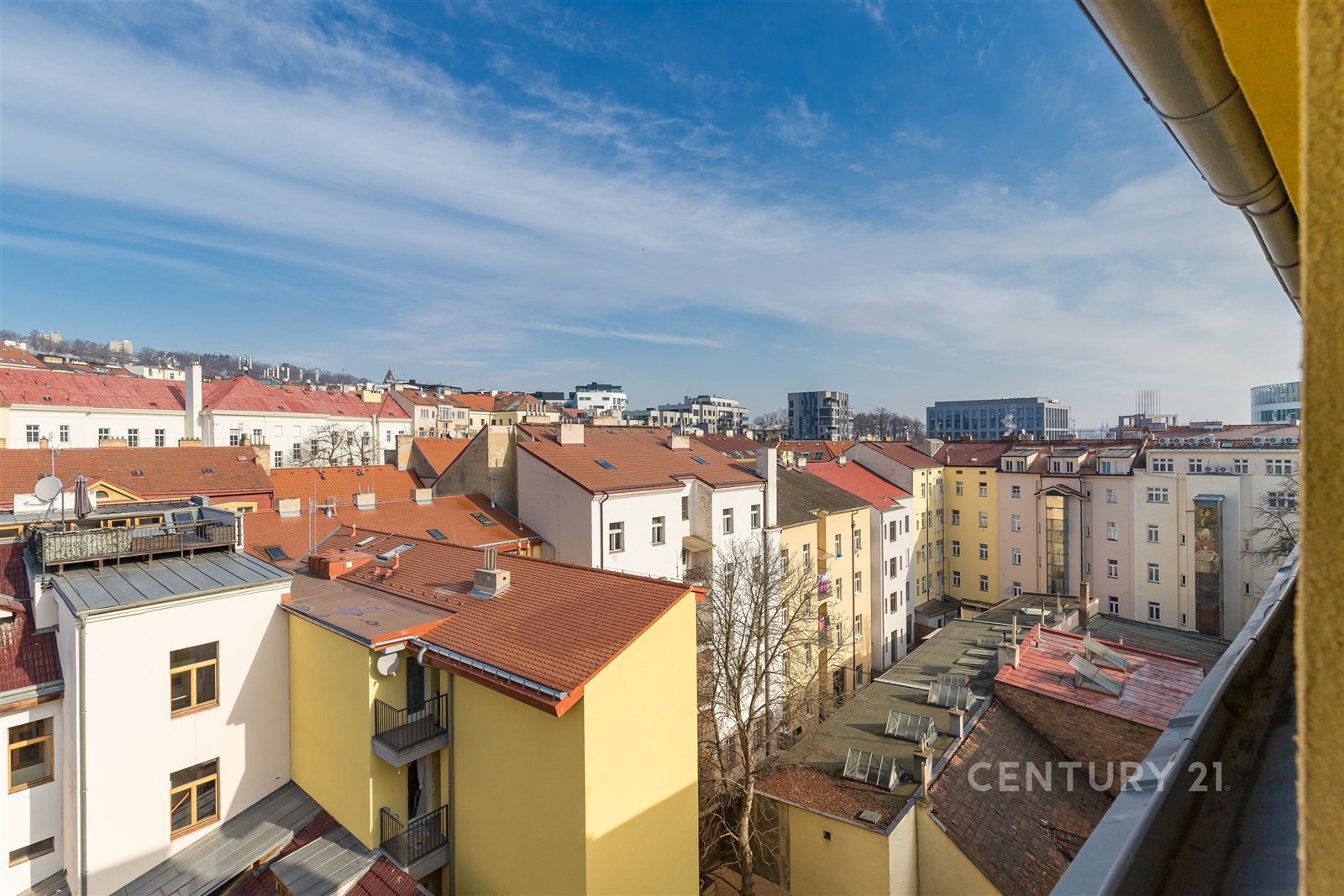 Výhled z obývacího pokoje