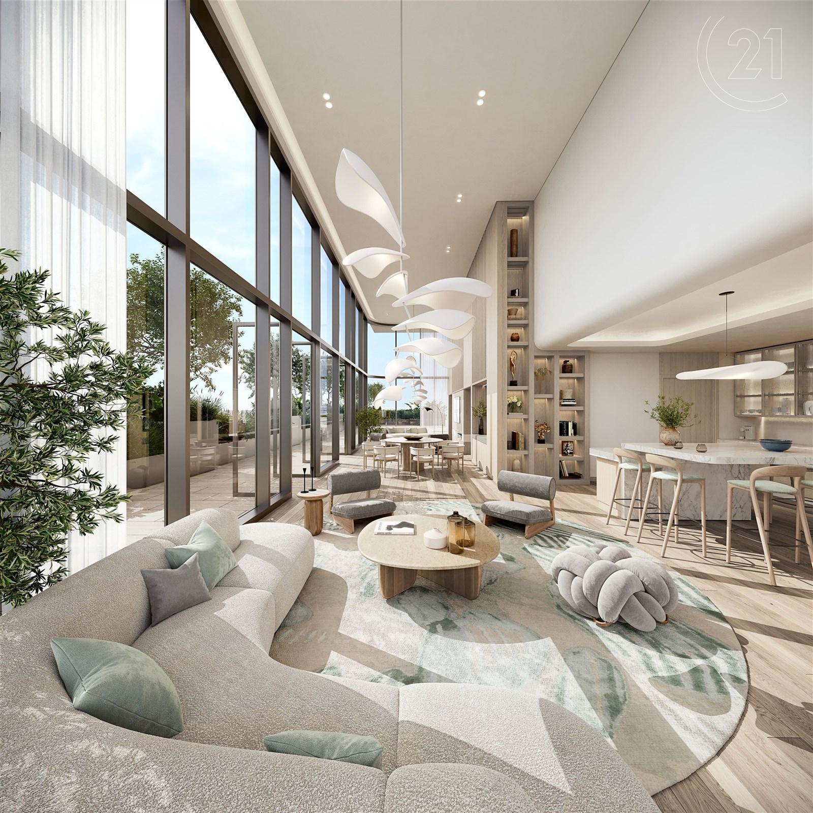 One River Point - club house