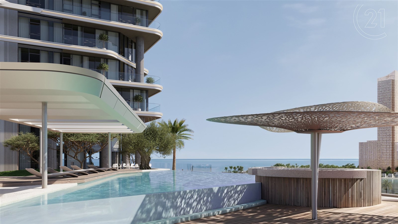 Costa Mare - high floor pool